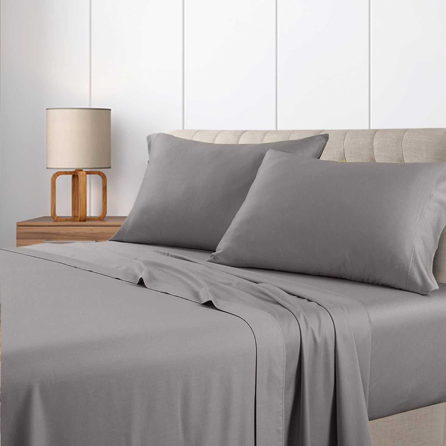 Low Profile Sateen Sheet Set (6-10 Pockets) - 100% Cotton 300 Thread Count - Image 18