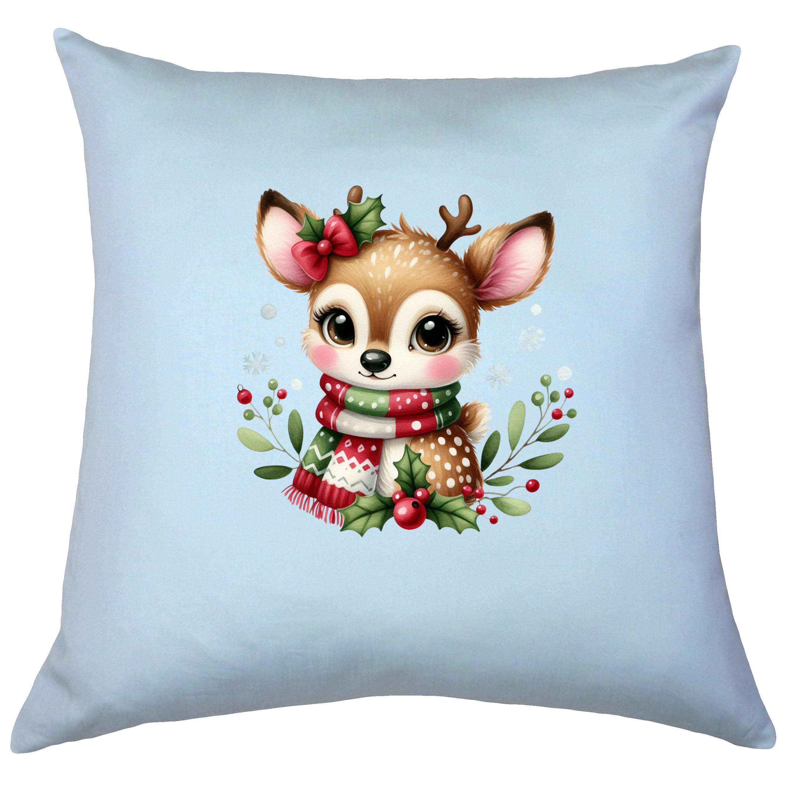 Egyptian Cotton Holiday Throw Pillow Cover 20 X 20 Inch - 1000 Thread Count - Image 11