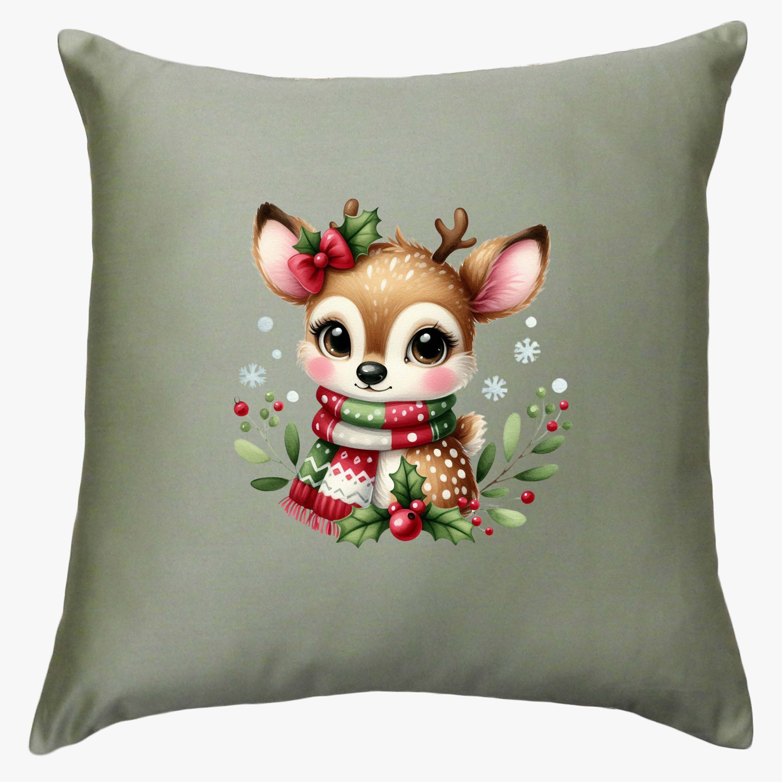 Egyptian Cotton Holiday Throw Pillow Cover 20 X 20 Inch - 1000 Thread Count - Image 15