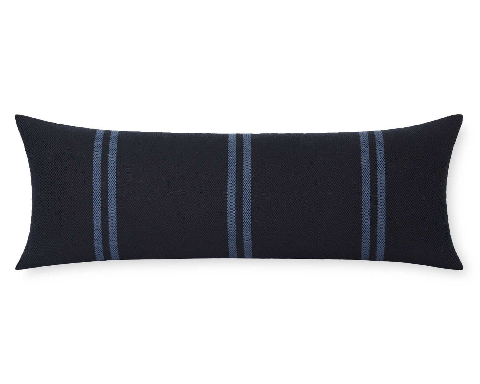 Lehigh in Indigo. Large Lumbar Pillow