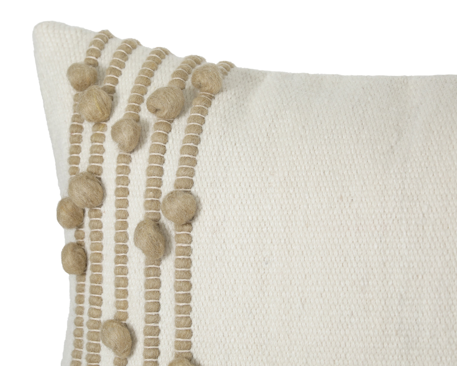 Faryll. Lumbar Wool Pillow. 14x20 - Image 2