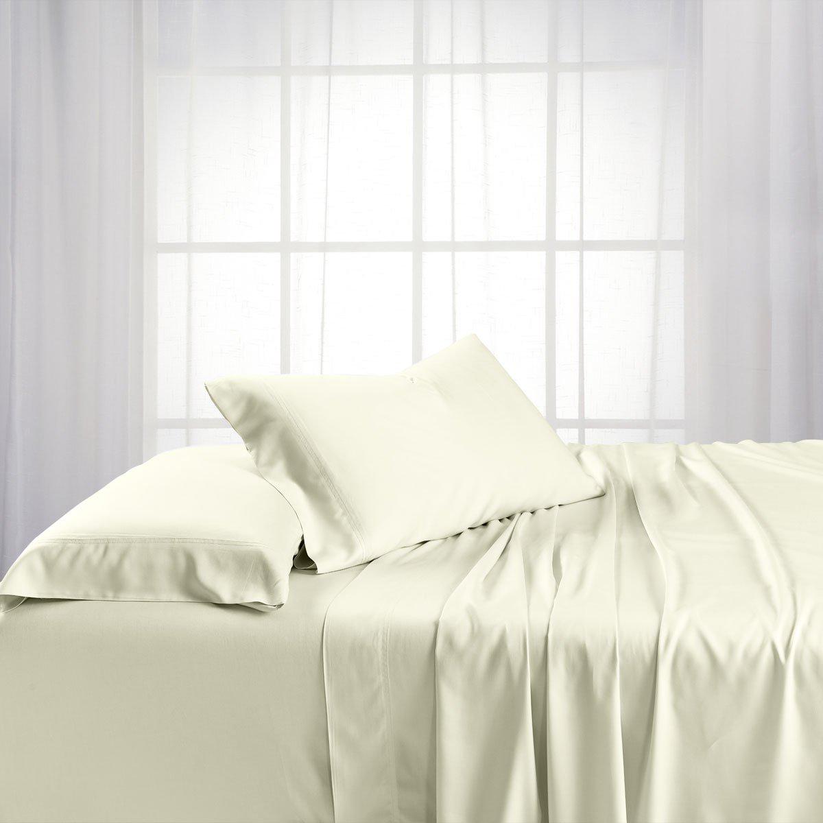 Top Split Flex King Sheet Set - Bamboo Cotton (Hybrid) - Image 14