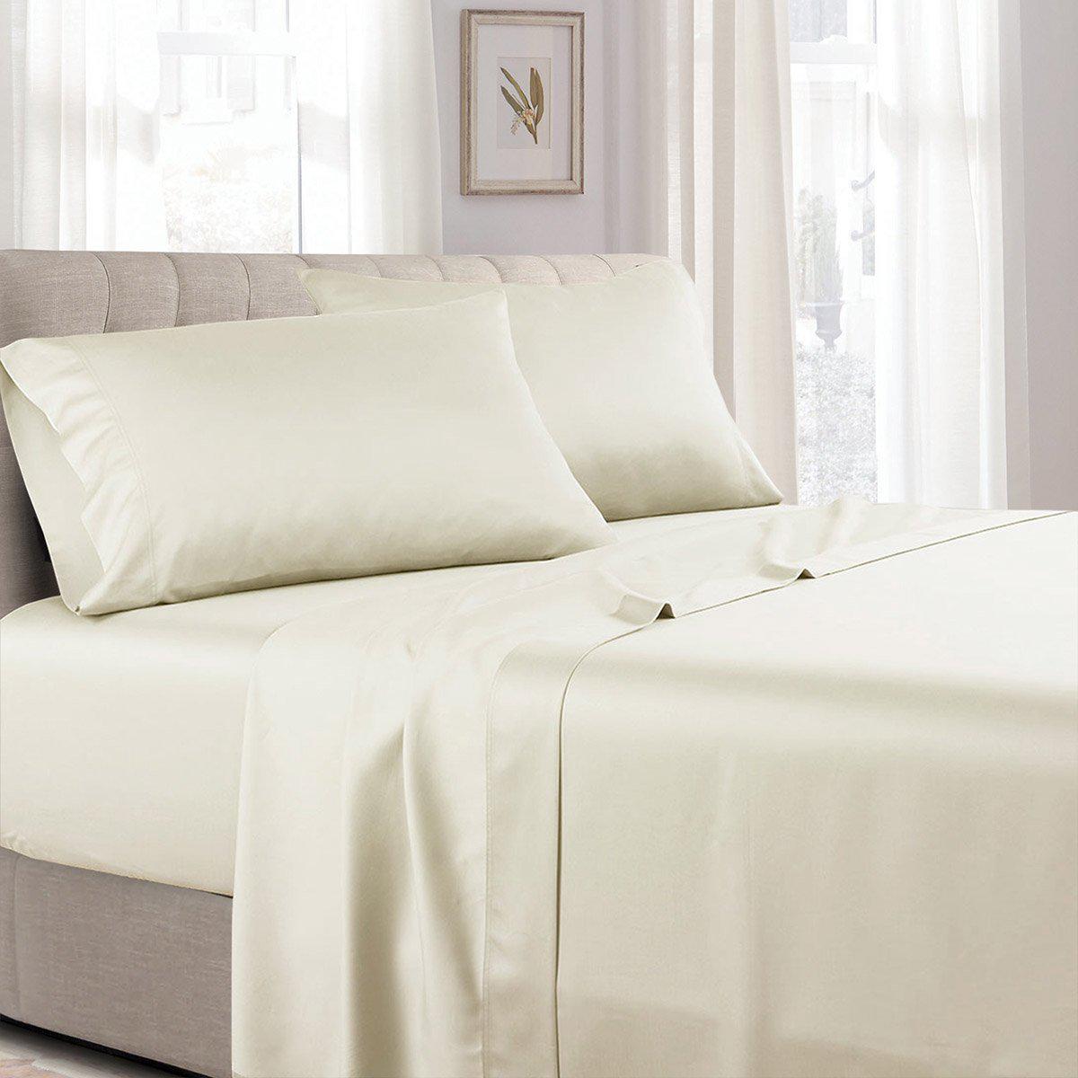 Top Split (Flex Top) California King Sheet Set - 340 Pure Cotton - Image 5