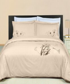 Katella Embroidered 100% Cotton Multi-Piece Duvet Set