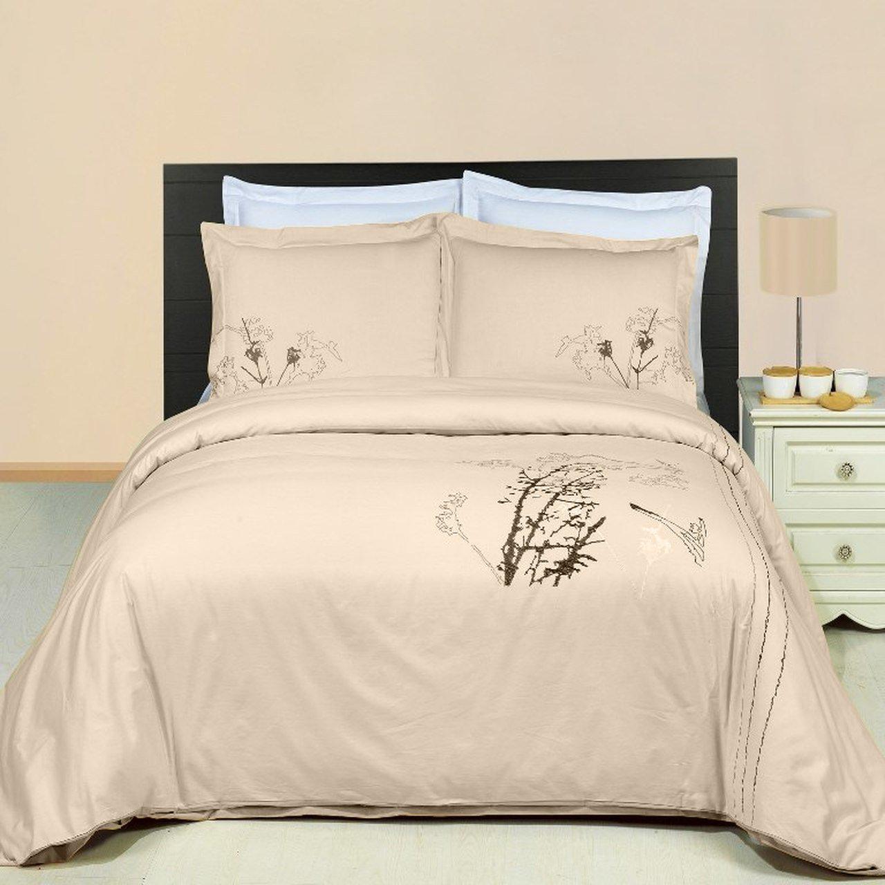 Katella Embroidered 100% Cotton Multi-Piece Duvet Set - Image 5