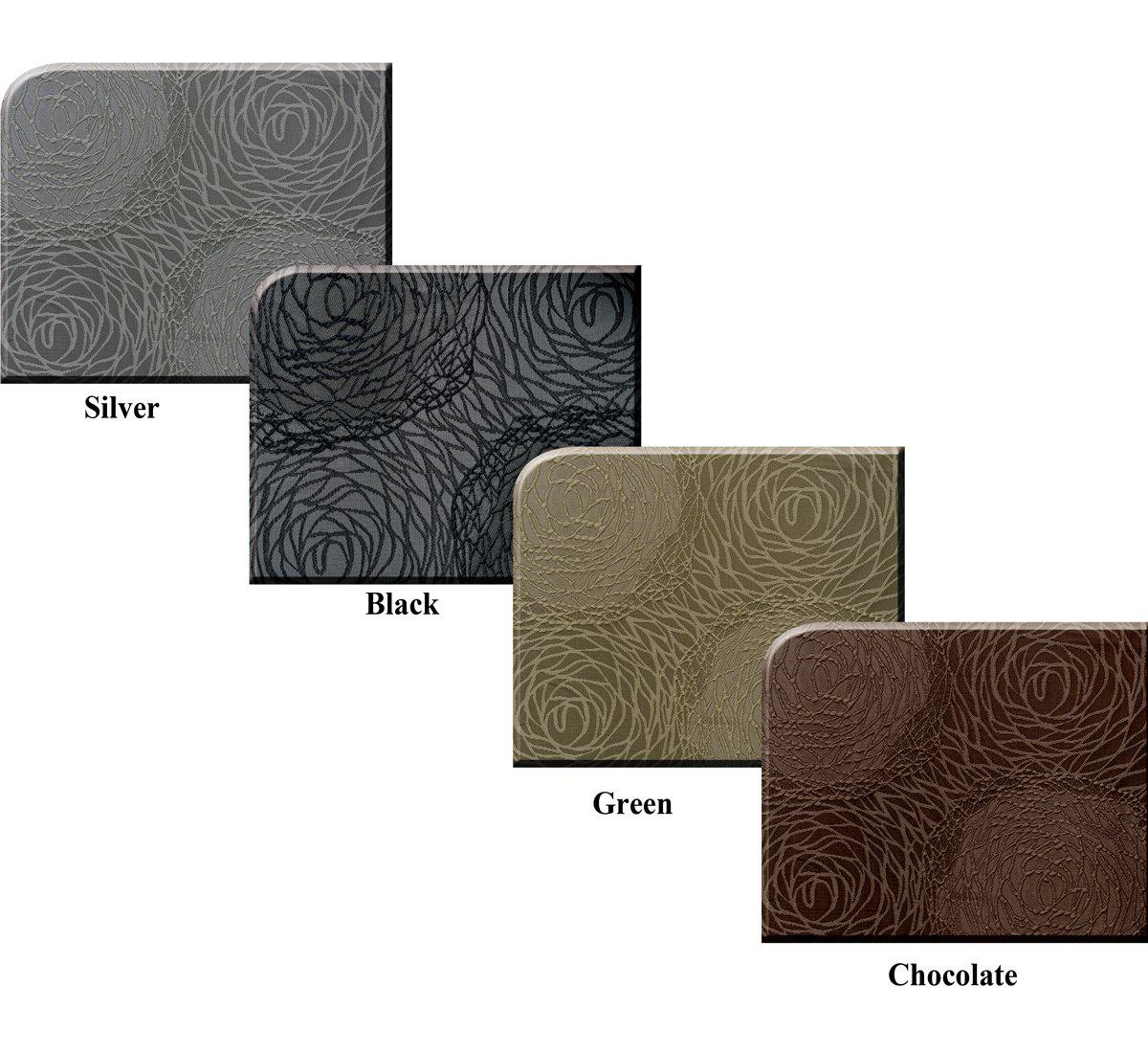 Lexington Circle Swirl Jacquard Curtains Top Grommet Panels (Set of 2) - Image 5