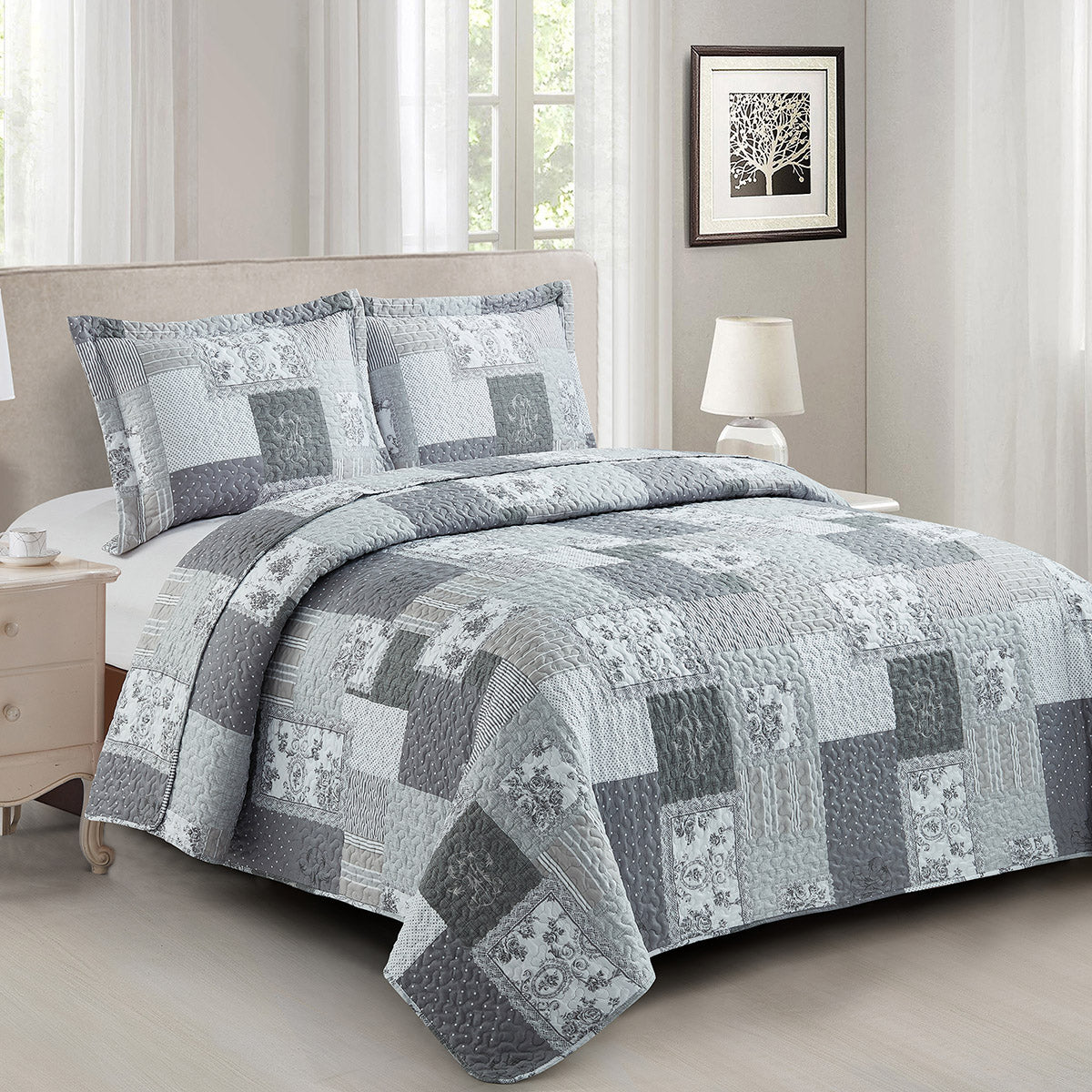 Rochelle Quilt - Bedspread Set - Image 4