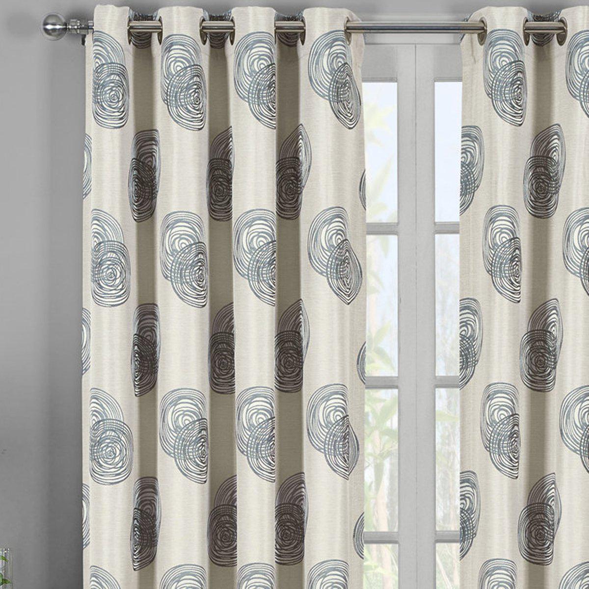 Lafayette Window Curtains Panels With Grommets ( Set of 2 Panels ) - Image 2