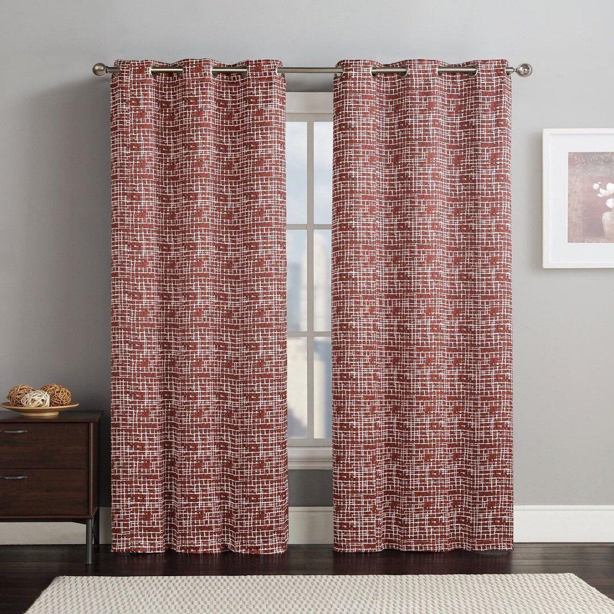 Lenox Thermal Room-Darkening Grommet Top Curtain Panels (Set of 2) - Image 7