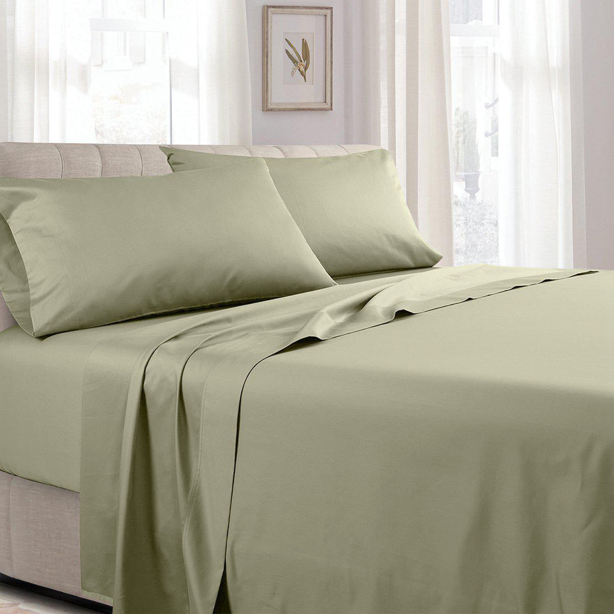Low Profile (7-10 inches ) 100% Cotton Sateen Sheet Set - USA - Image 18