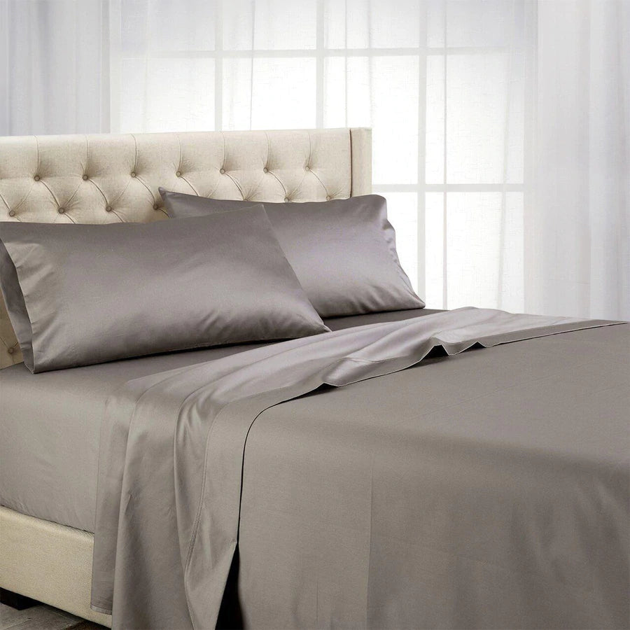 Egyptian Cotton Heavyweight 1200 Thread Count Sheet Set - Image 3