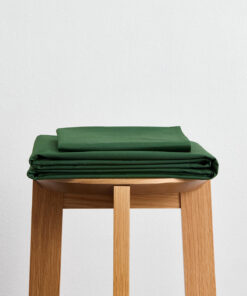 Moss Organic Cotton Percale Sheet Set