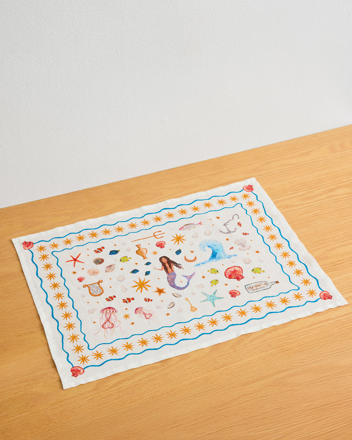 La Sirène 100% French Flax Linen Placemats (Set of Four) - Image 6