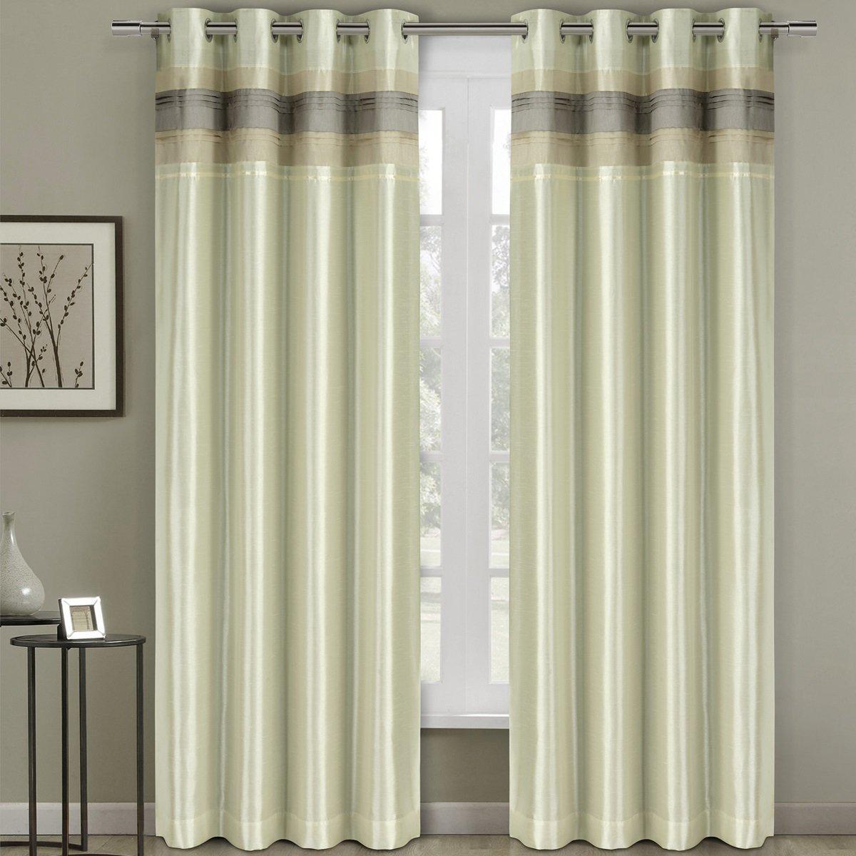 Milan Lined Blackout Curtains with Grommets Single Panel - Image 4