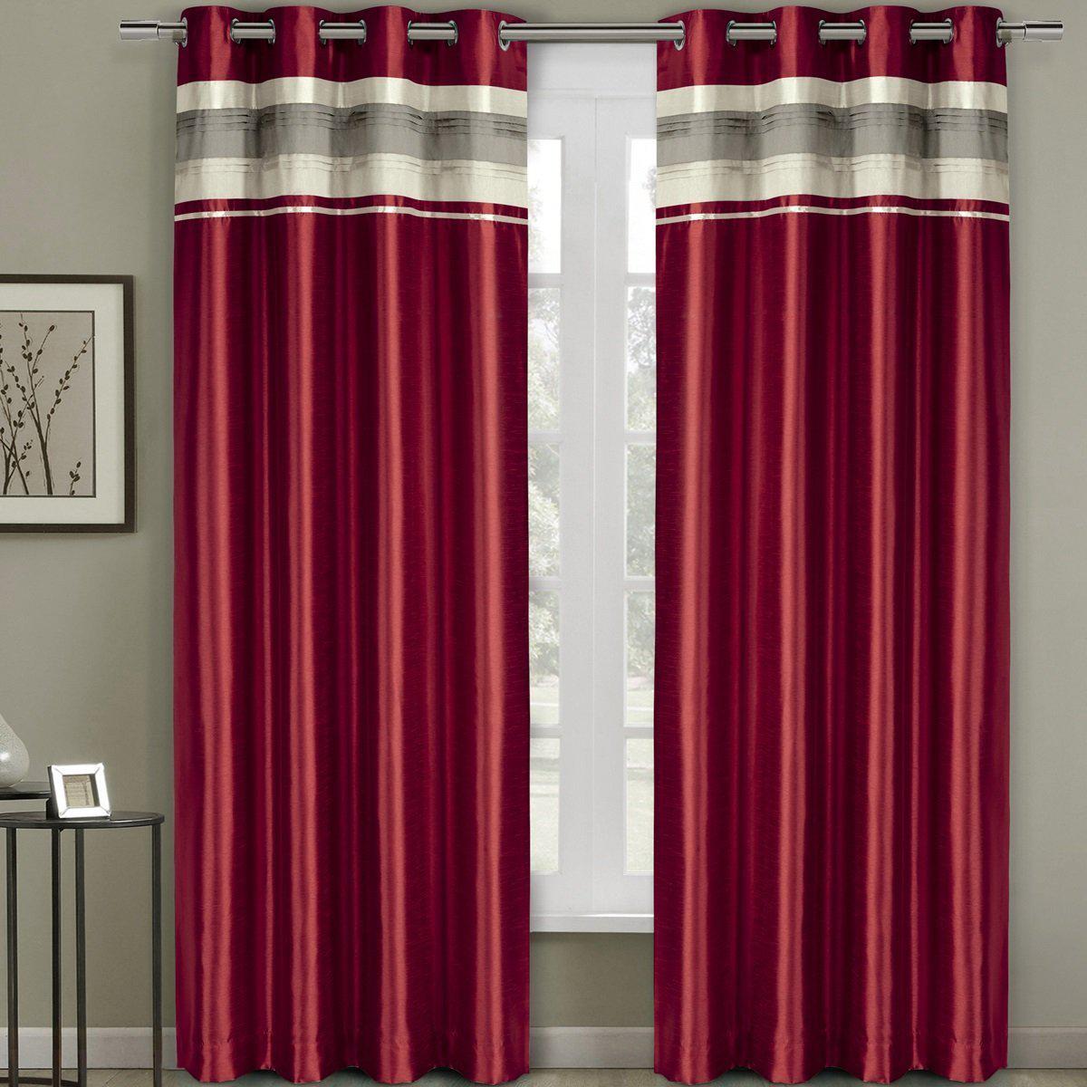 Milan Lined Blackout Curtains with Grommets Single Panel - Image 15