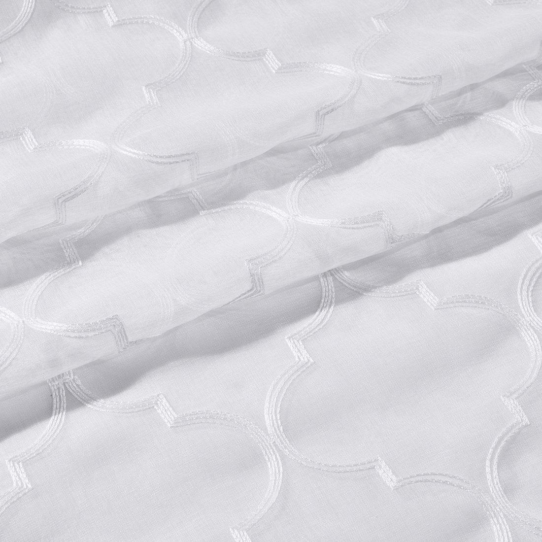 Miller Sheer Grommet Top Embroidered Panel Pair (Set of 2 ) - Image 3