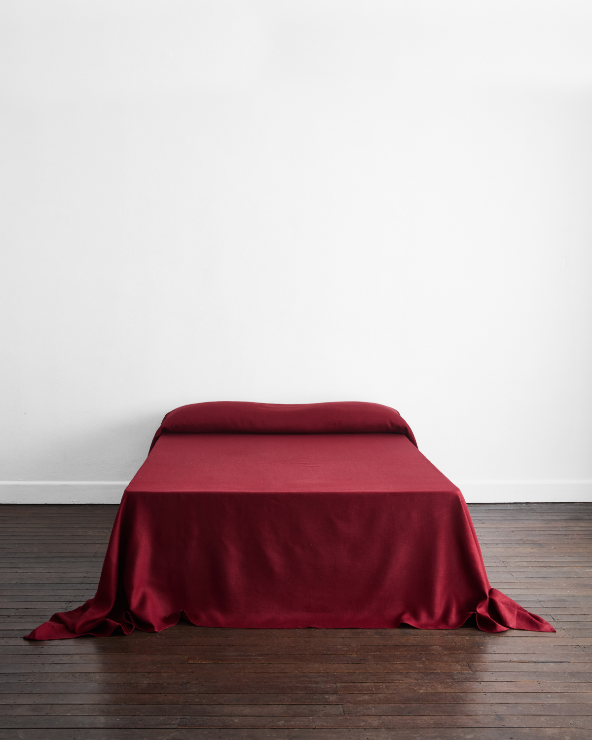 Mulberry Heavy Linen Bed Cover