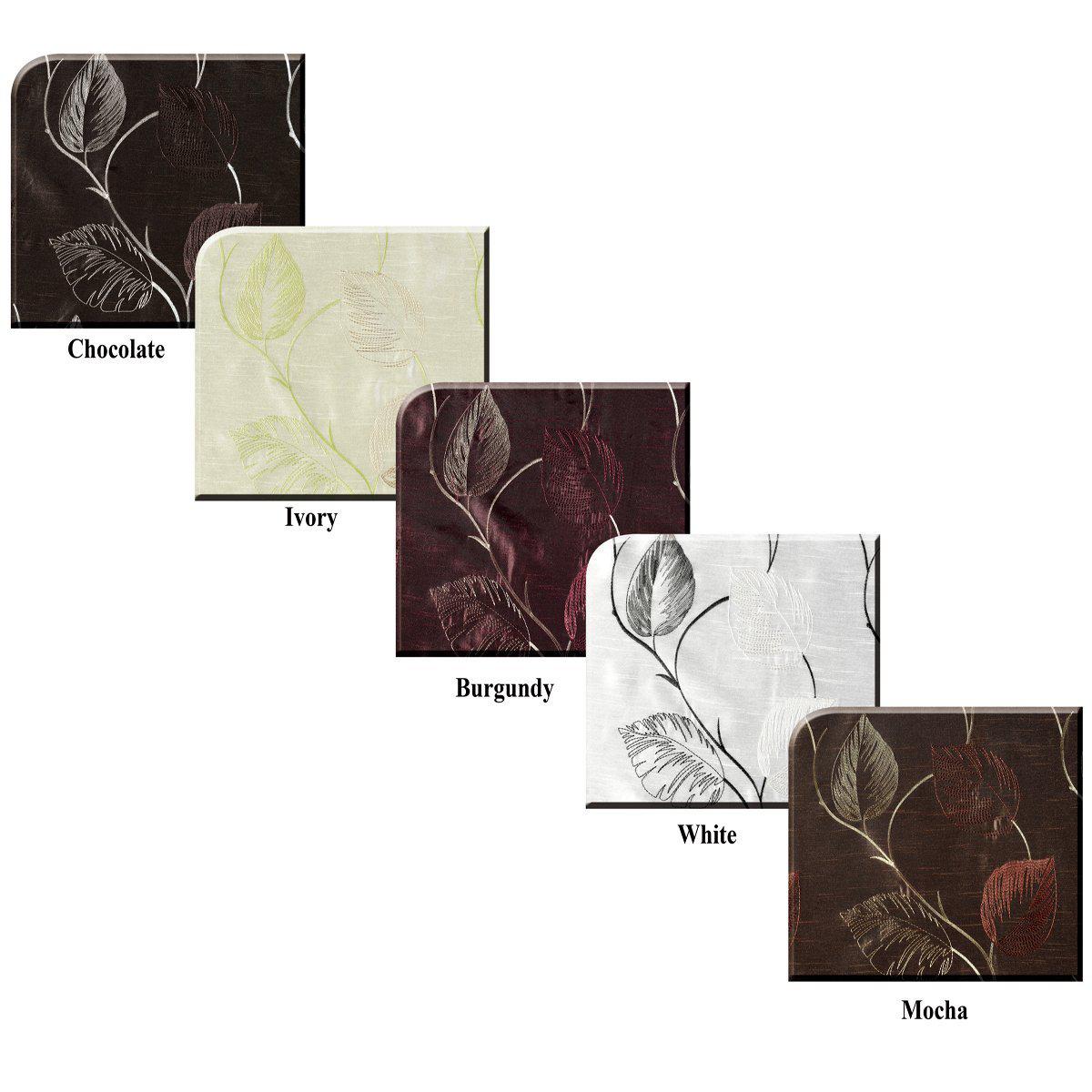 Olivia Embroidered Lined Curtain Panels (Set of 2) - Image 7