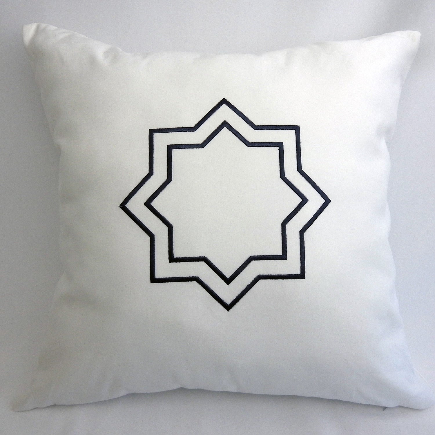 Ottoman Throw Pillow Cover 18 X 18 Inches 100% Cotton Sateen - Image 7