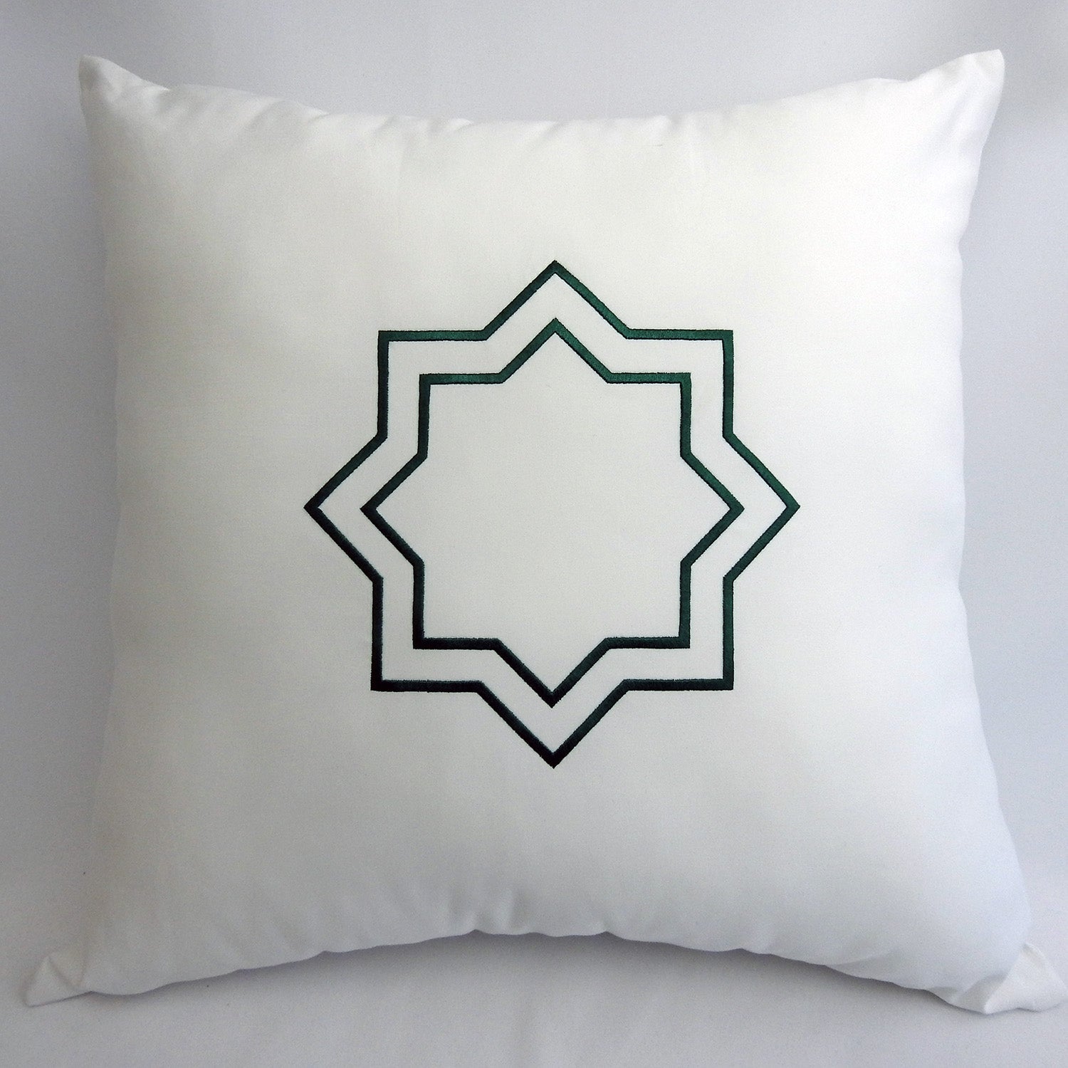 Ottoman Throw Pillow Cover 18 X 18 Inches 100% Cotton Sateen - Image 3