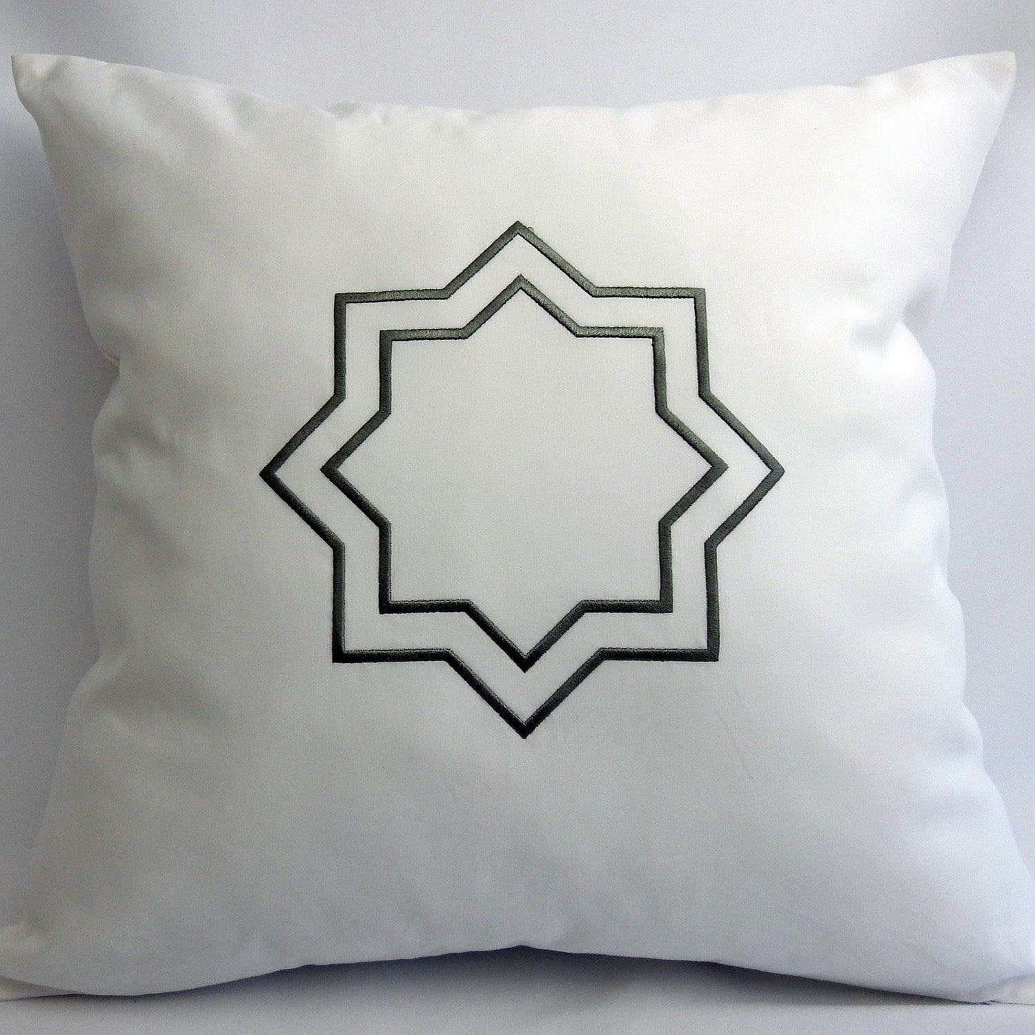 Ottoman Throw Pillow Cover 18 X 18 Inches 100% Cotton Sateen - Image 8