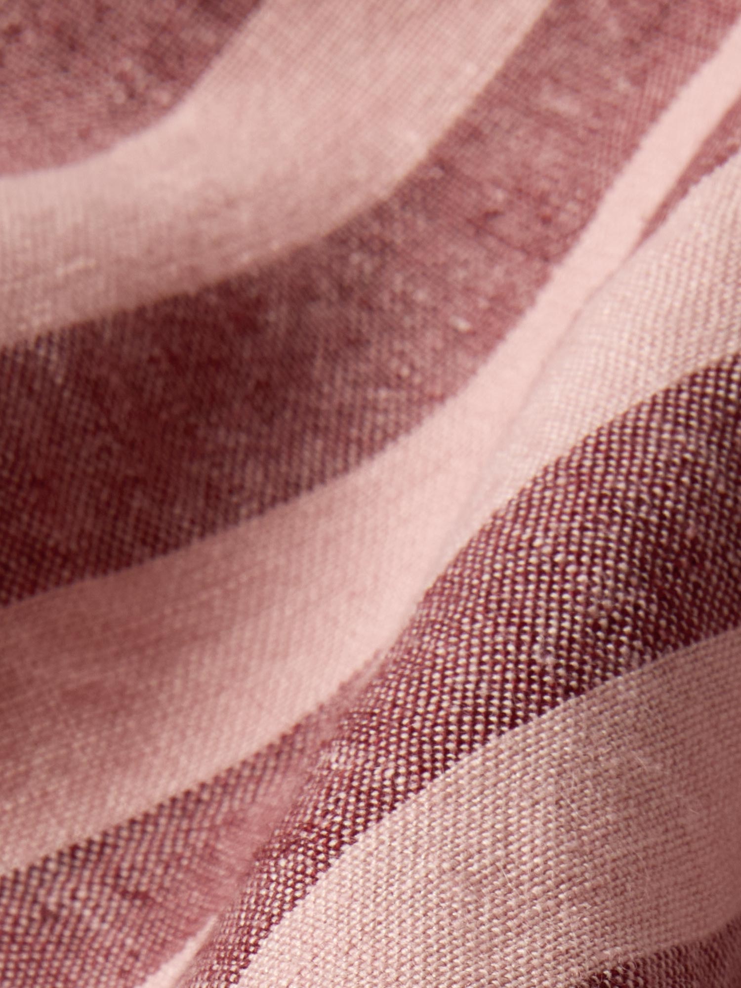 Rhubarb & Rose Pembroke Stripe Linen Blend Pillowcases (Pair) - Image 3