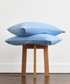Sky Organic Cotton Percale Pillowcases (Set of Two)