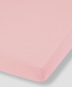Pink Bloom Kids Linen Blend Fitted Sheet