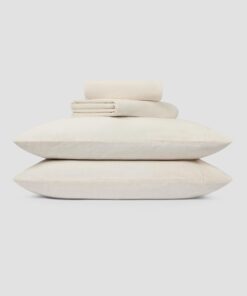 Pearl Linen Blend Sheet Set