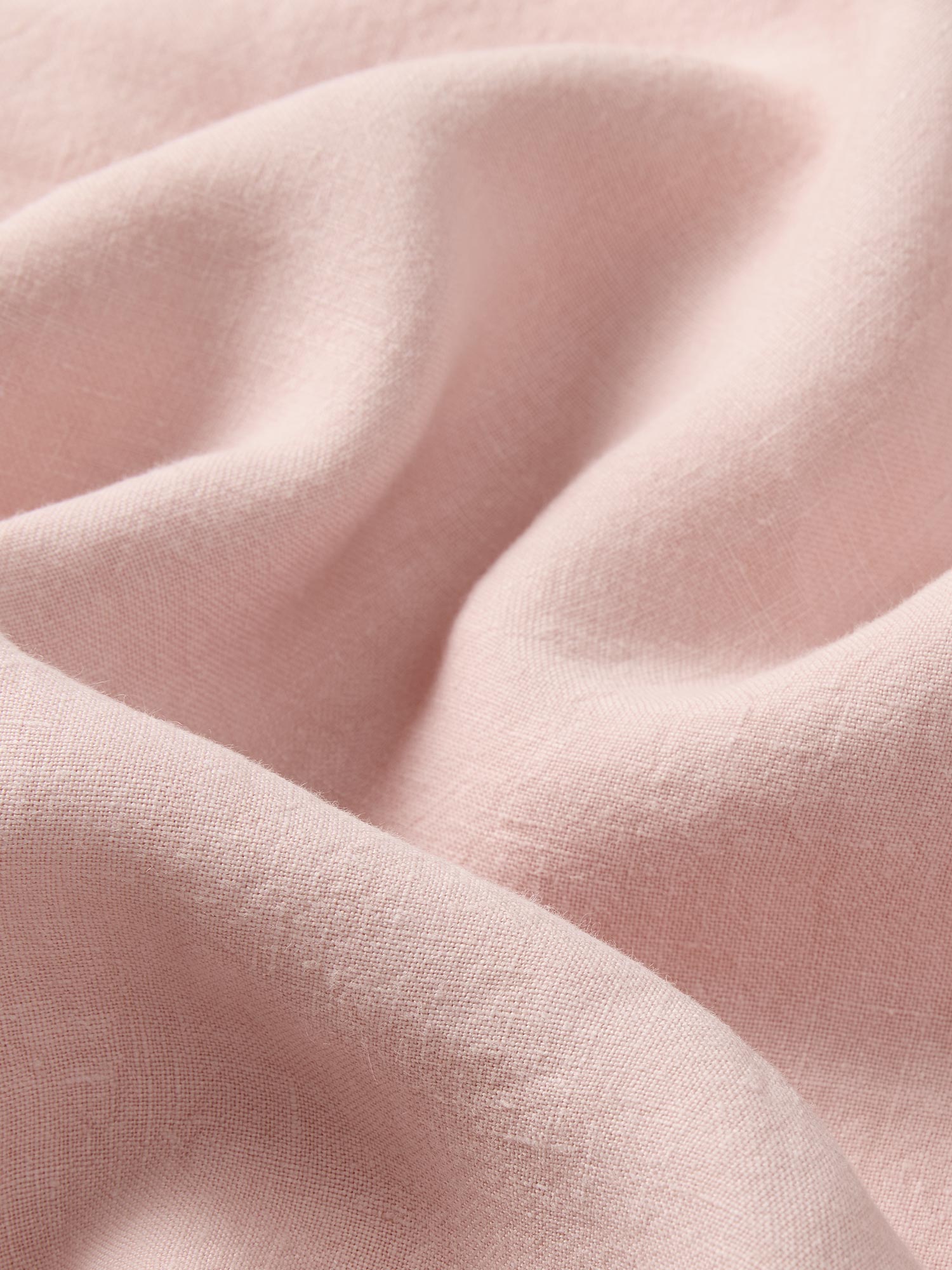 Rose 100% Linen Fitted Sheet - Image 3