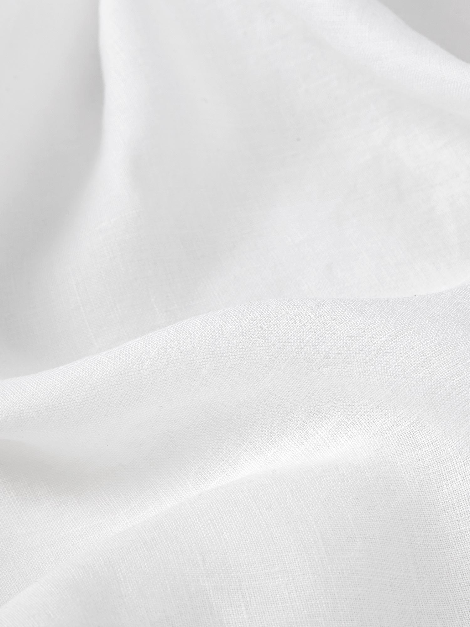 White Linen Blend Sheet Set - Image 2
