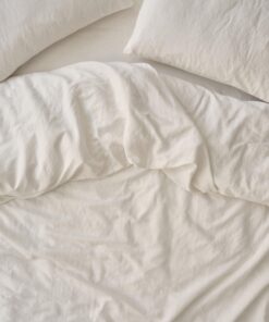 Pearl 100% Linen Duvet Cover