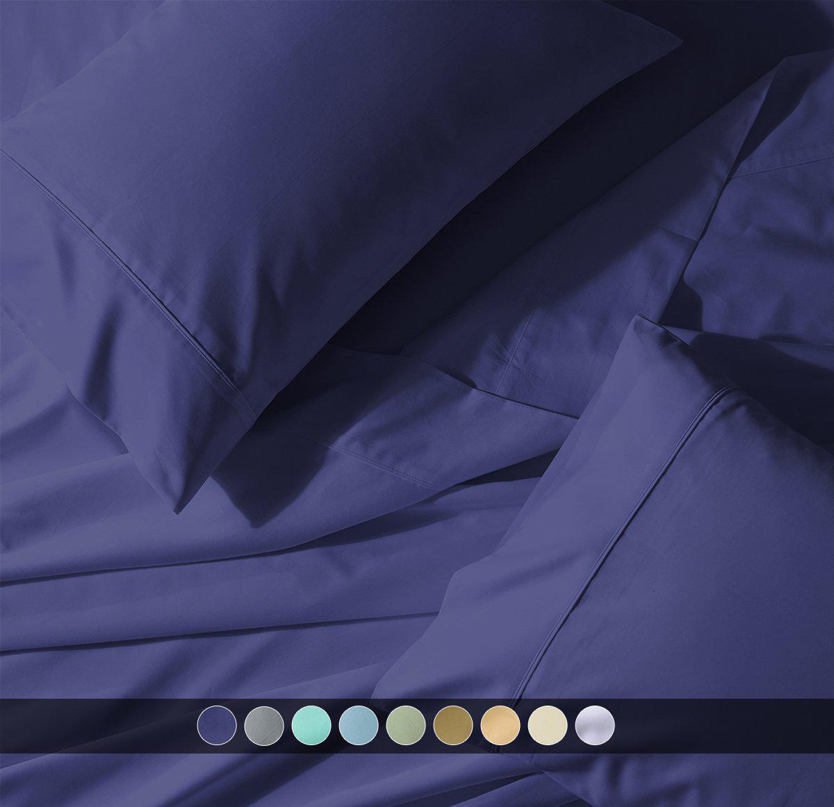 Split King Percale 300 Sheet Set