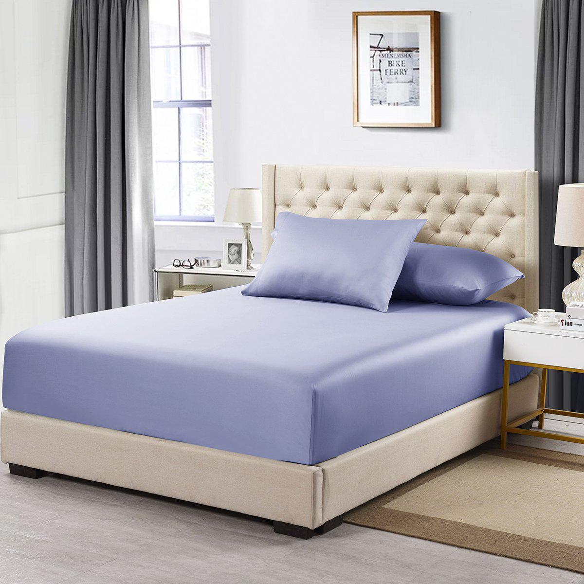 Cotton Fitted Sheet Only (11-16 inches) - Solid 600 Thread Count - Image 15