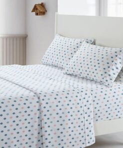 Printed Heavyweight Microfiber Sheet Sets (4 Patterns)