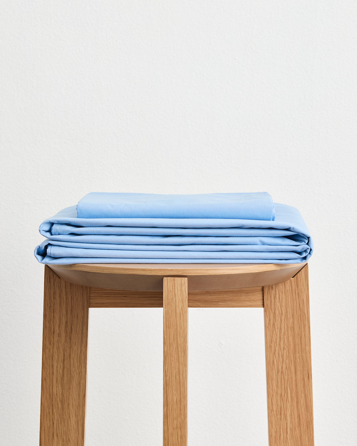 Sky Organic Cotton Percale Sheet Set