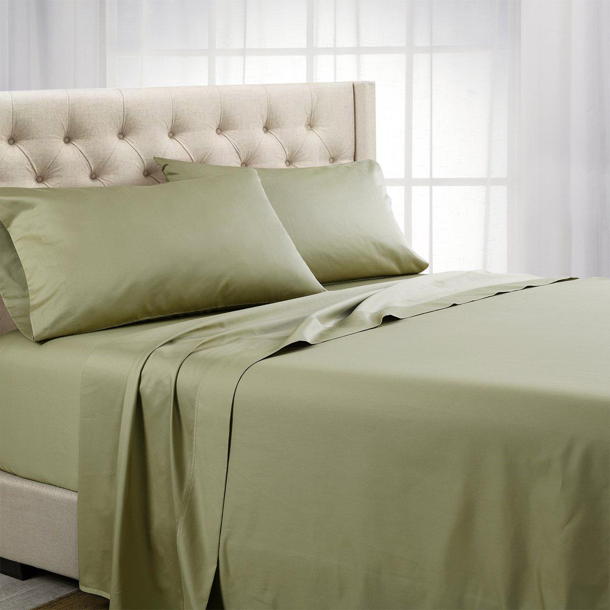 Olympic Queen Sheet Set - Solid 600 Thread Count - Image 20