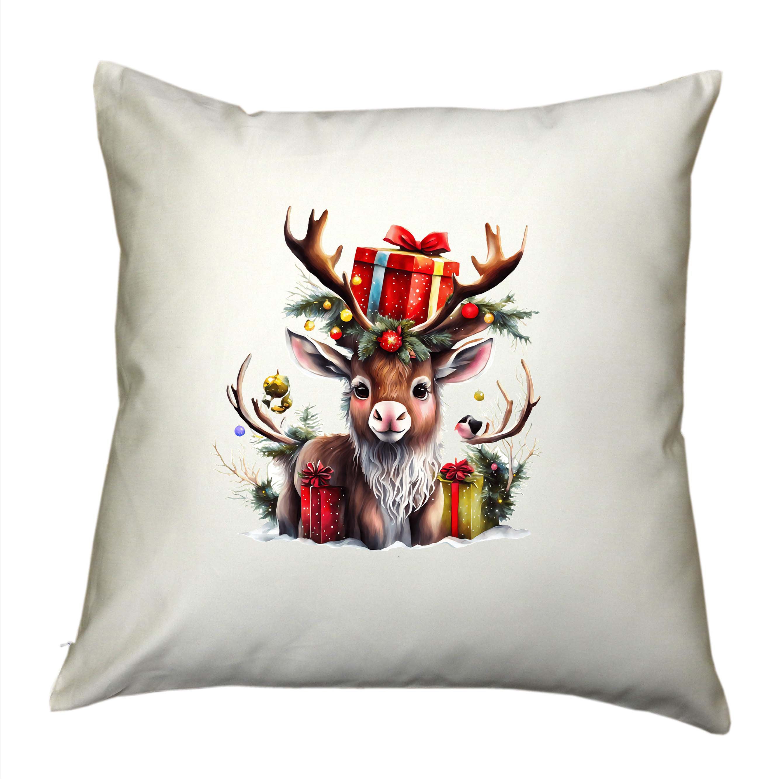 Egyptian Cotton Holiday Throw Pillow Cover 20 X 20 Inch - 1000 Thread Count - Image 56