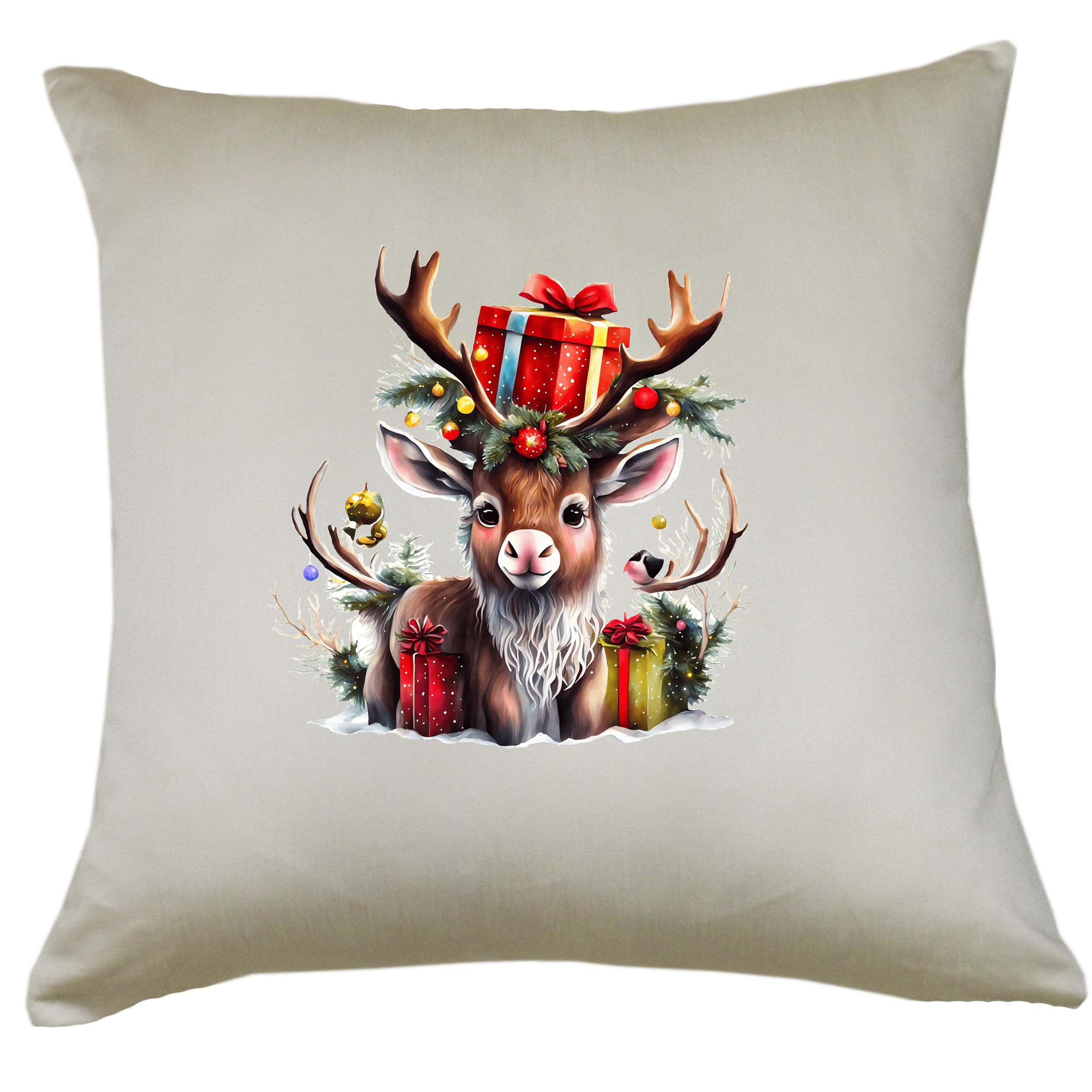 Egyptian Cotton Holiday Throw Pillow Cover 20 X 20 Inch - 1000 Thread Count - Image 54