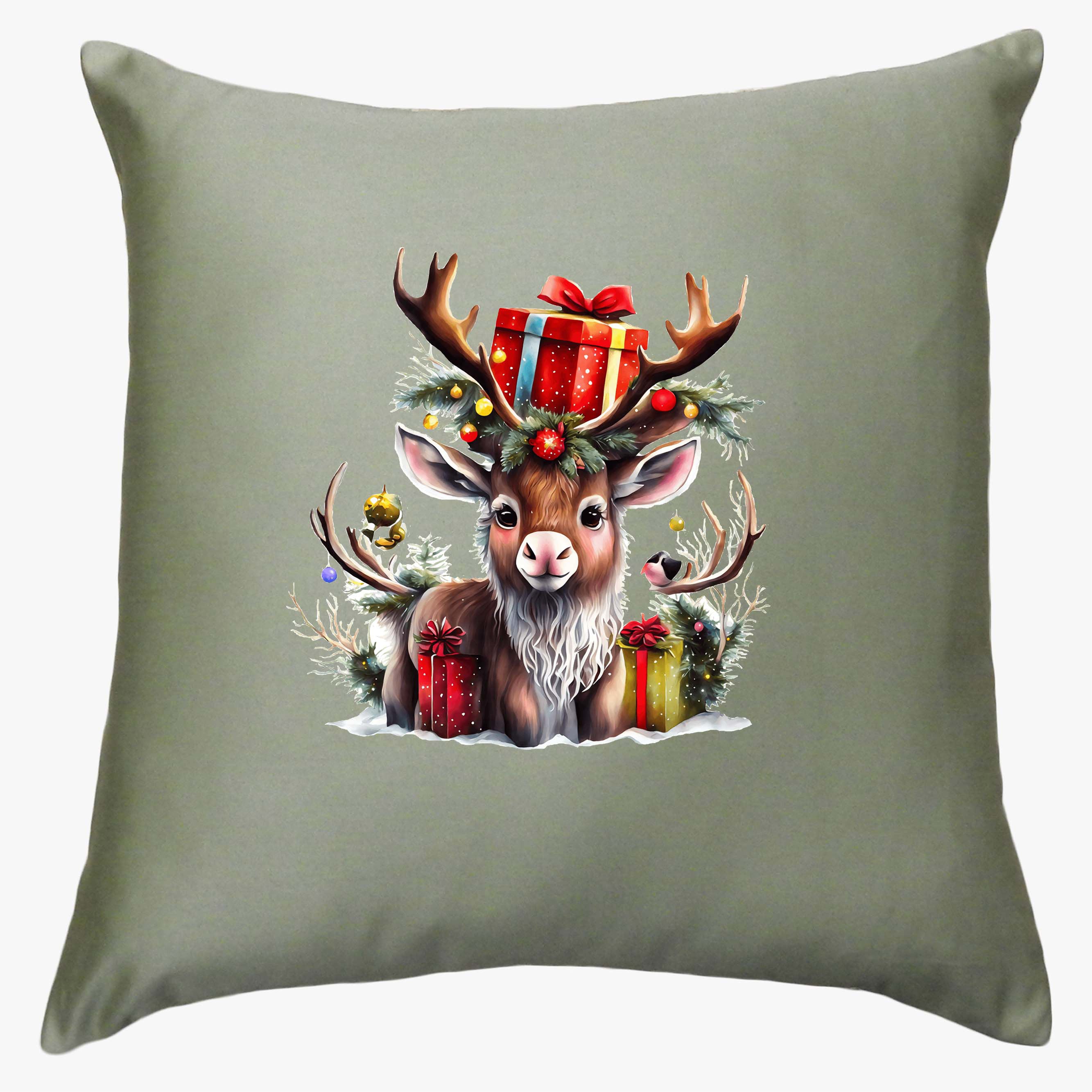 Egyptian Cotton Holiday Throw Pillow Cover 20 X 20 Inch - 1000 Thread Count - Image 28