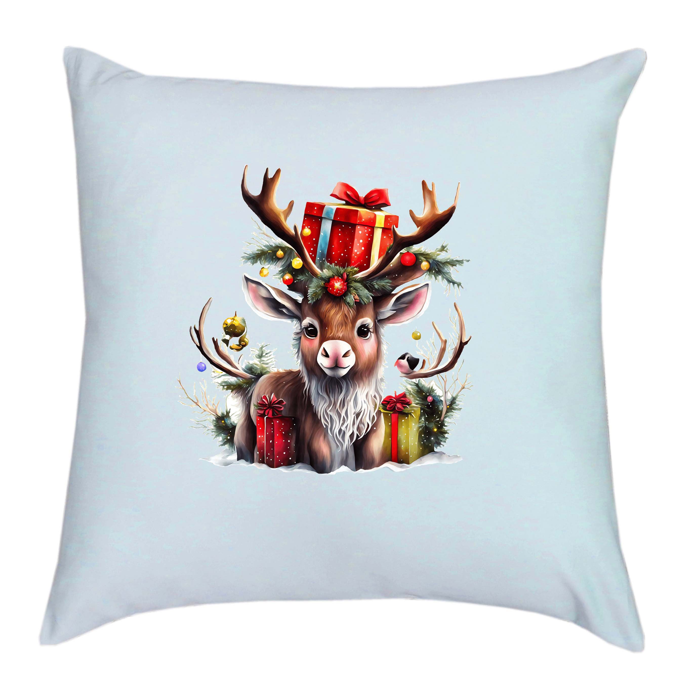 Egyptian Cotton Holiday Throw Pillow Cover 20 X 20 Inch - 1000 Thread Count - Image 29