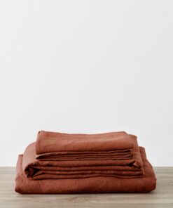 Linen Sheet Set with Pillowcases - Sienna