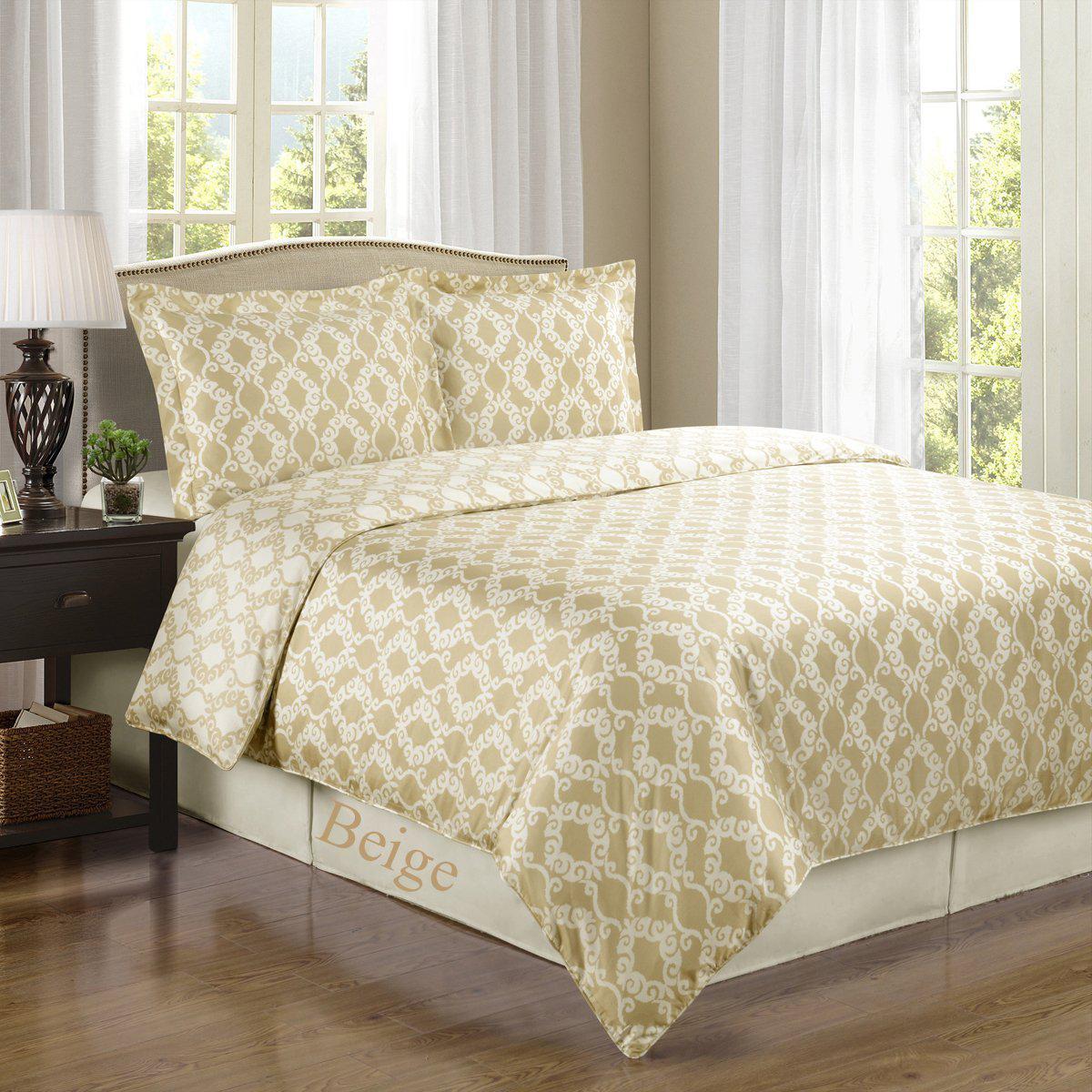 Egyptian Cotton Duvet Cover Set - Sierra - Image 5