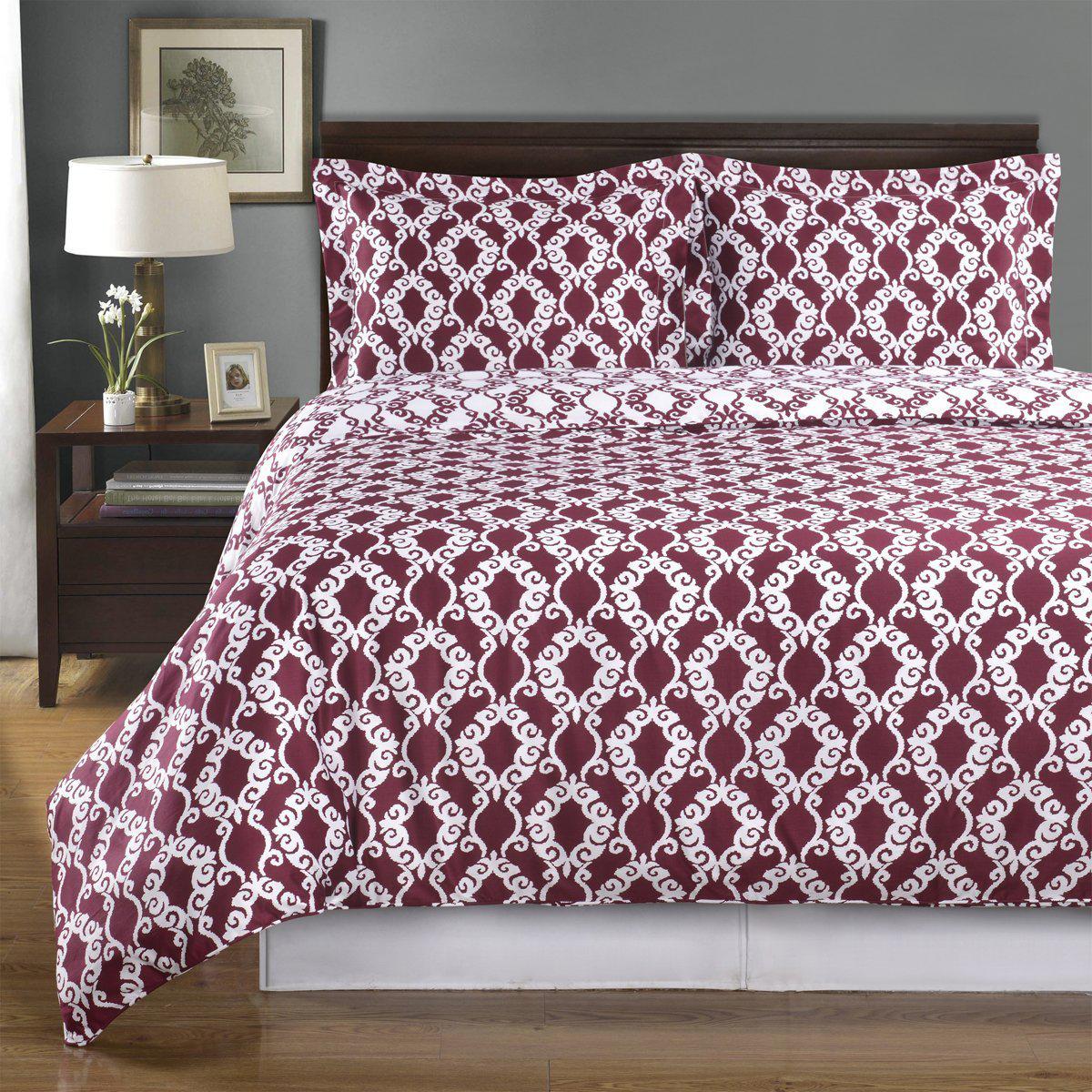 Egyptian Cotton Duvet Cover Set - Sierra - Image 9