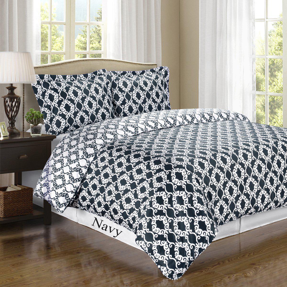 Egyptian Cotton Duvet Cover Set - Sierra - Image 8