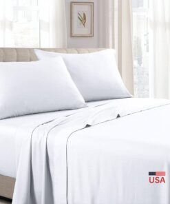 Unattached 100% Cotton Sateen Waterbed Sheets - USA