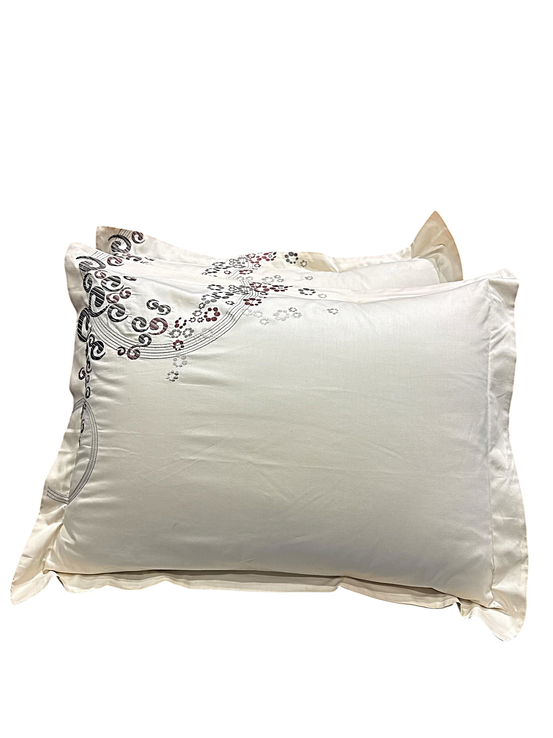 Sophia 100% Cotton Embroidered Duvet Cover Sets - Image 2