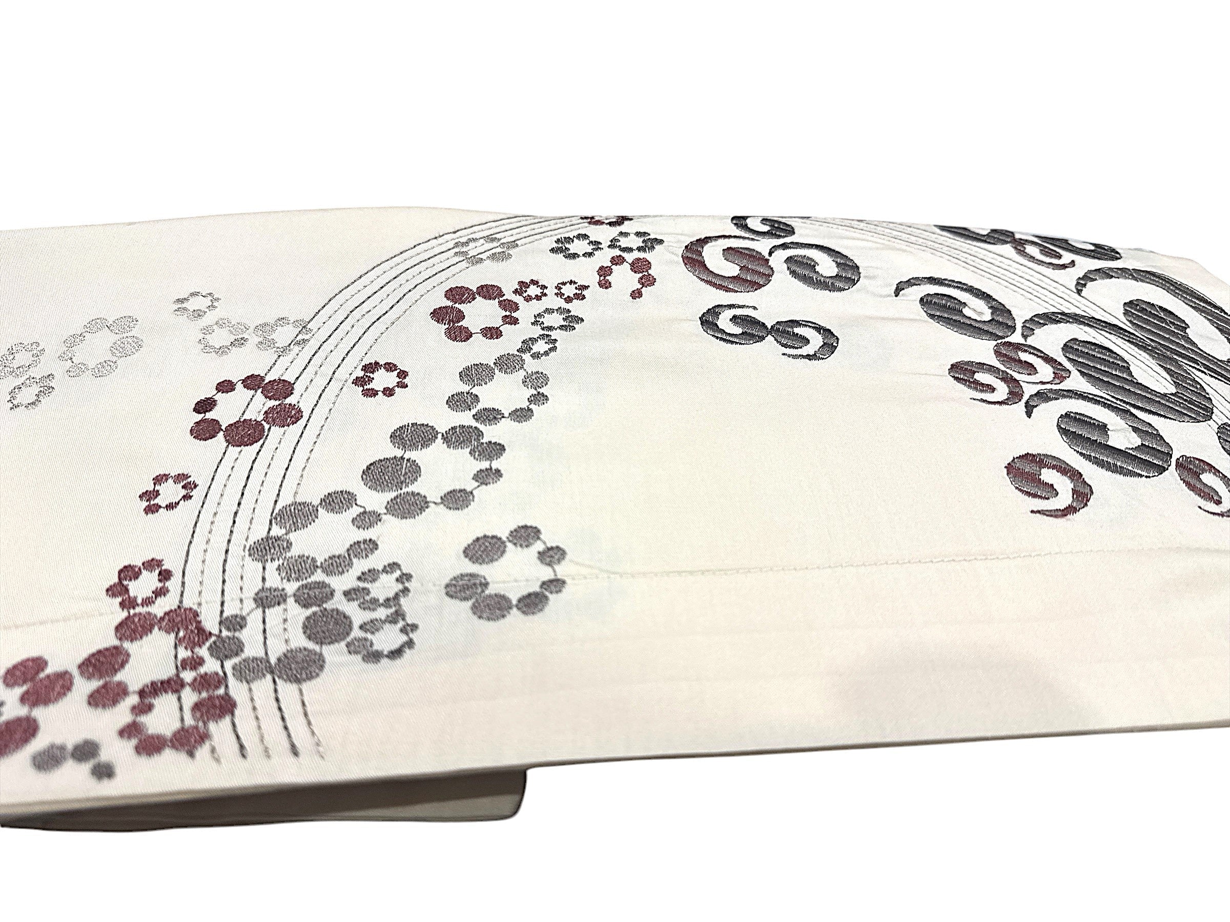 Sophia 100% Cotton Embroidered Duvet Cover Sets - Image 3