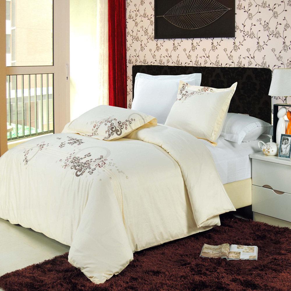 Sophia 100% Cotton Embroidered Duvet Cover Sets - Image 5