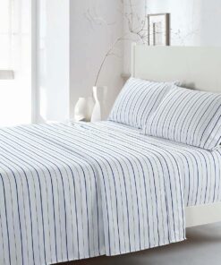 Split King Heavyweight Super Soft Microfiber Sheet Sets (4 Patterns)